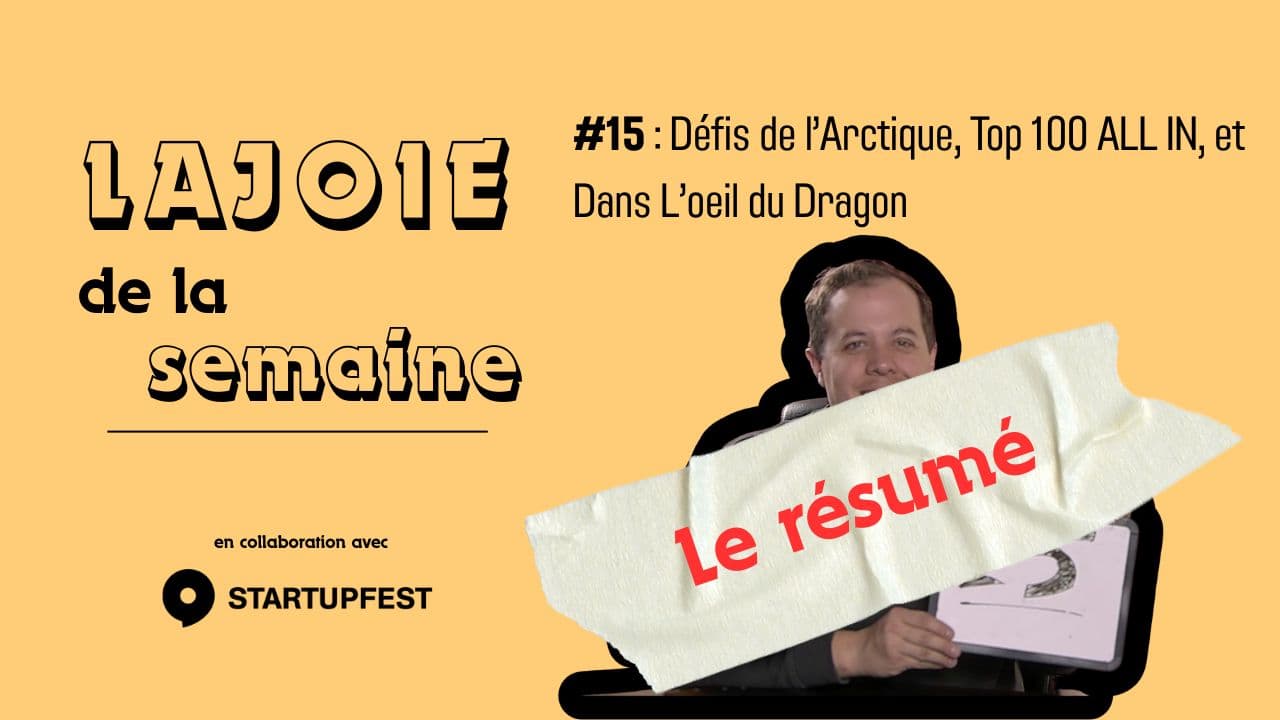 Couverture de Le résumé de Lajoie de la semaine #15
