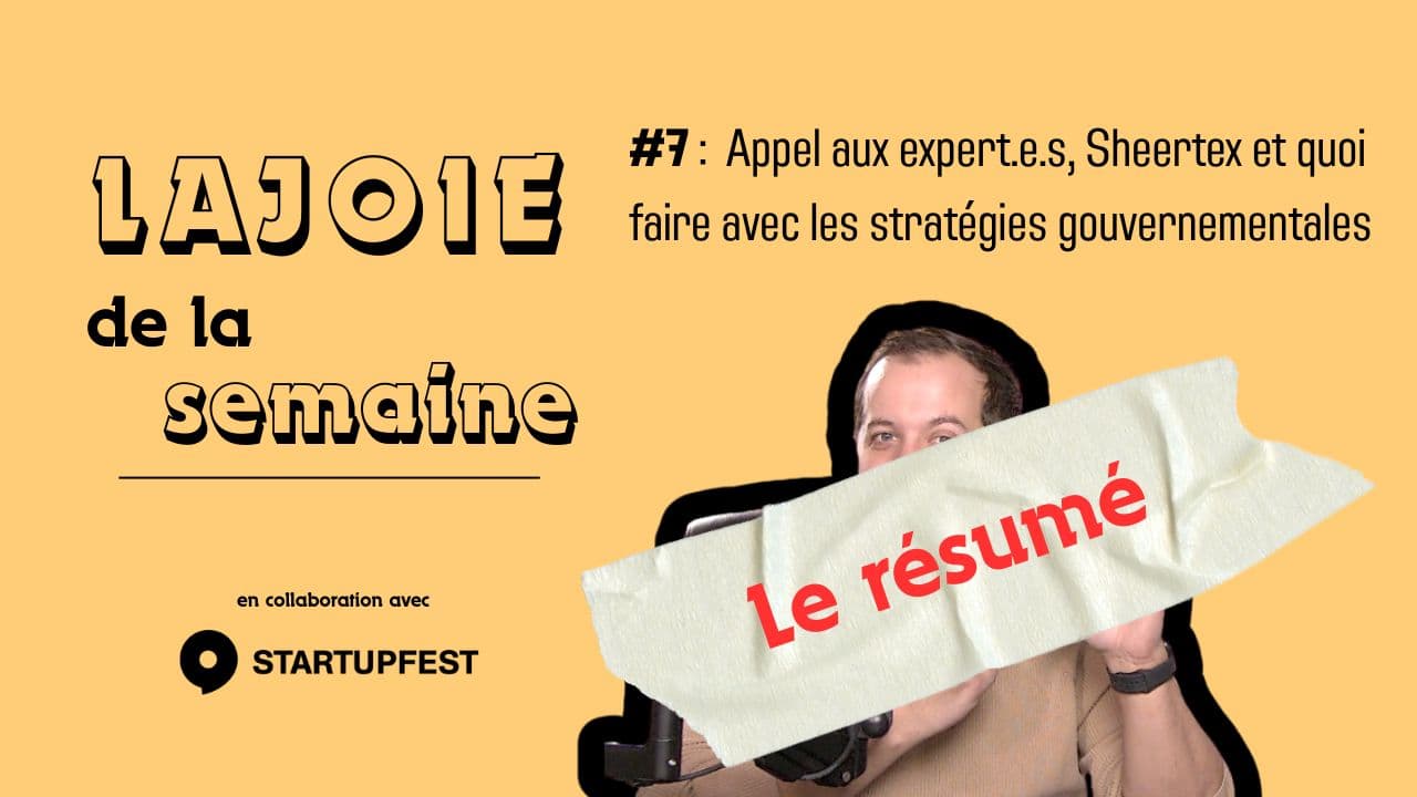 Couverture de Le résumé de Lajoie de la semaine #7